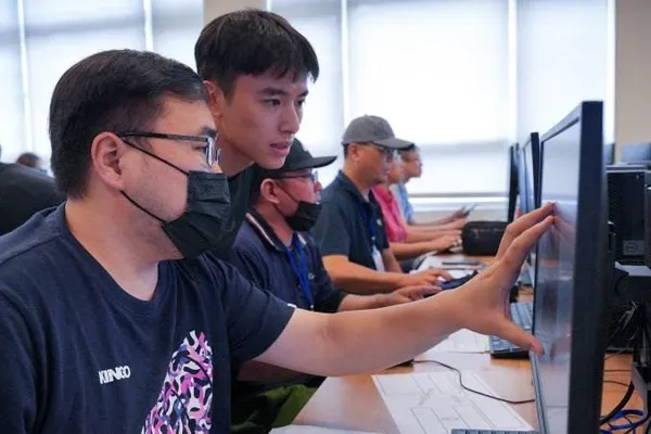 逢甲大學工作坊 學員上機操作