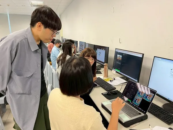 南臺科技大學工作坊 講師個別指導