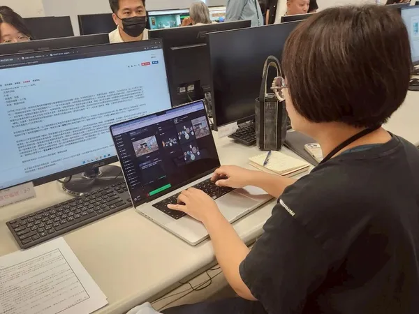 南臺科技大學工作坊 學員以 AI 工具製作視覺